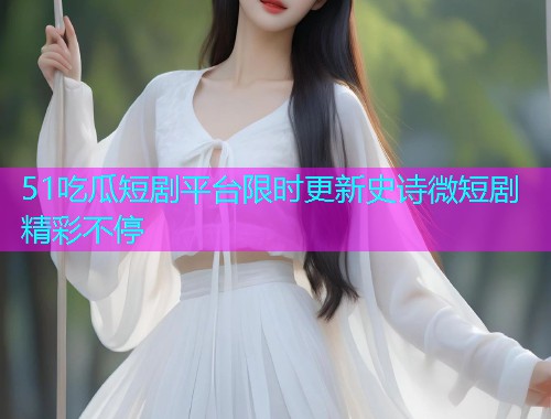 51吃瓜短剧平台限时更新史诗微短剧精彩不停