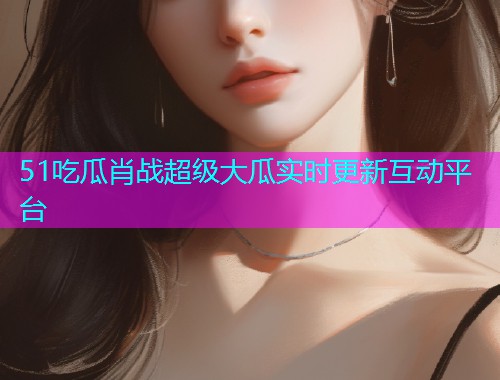 51吃瓜肖战超级大瓜实时更新互动平台